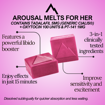 Arousal Melts for Her x10 units