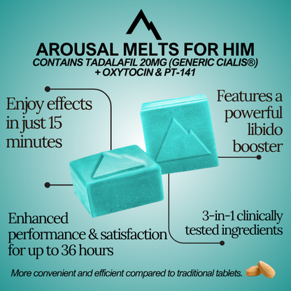 Arousal Melts for Him x10 units