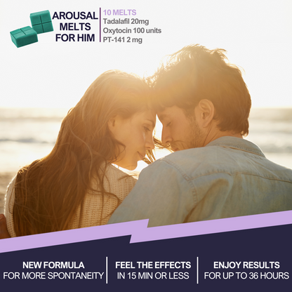 Arousal Melts for Him x10 units